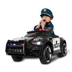 Jamara - Ride-on US Police Car 12V