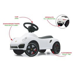 Jamara - Push-Car Porsche 911 white