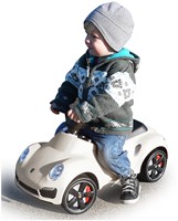 Jamara - Push-Car Porsche 911 white-3