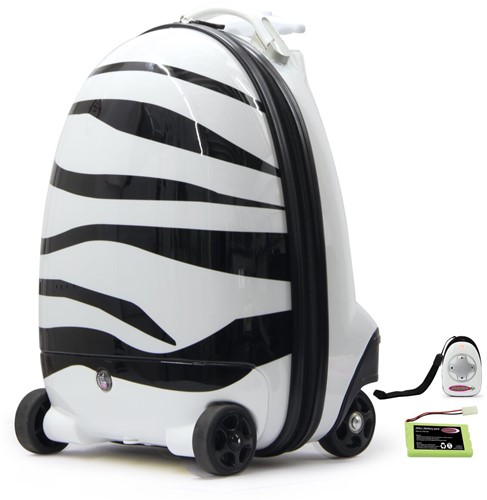 Jamara - Children Suitcase Zebra 2,4GHz