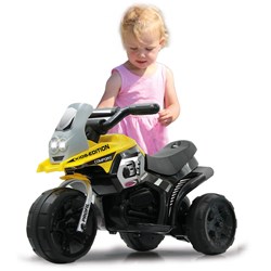 Jamara - Ride-on E-Trike Racer yellow 6V