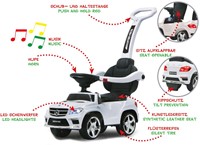 Jamara - Push-Car Mercedes-Benz AMG GL63 white 2in1