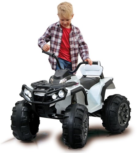 Jamara - Ride-on Quad Predector white 12V