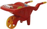 Jamara - Sandbox Set with wheelbarrow red 6-part-2