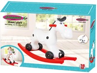 Jamara - Rocking Horse Bob Gallop white/red-2
