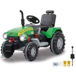 Jamara - Ride-on Tractor Power Drag green 12V