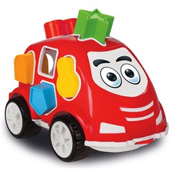 Jamara - Shape Car Educational Game red