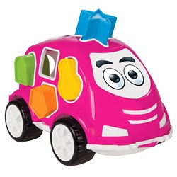 Jamara - Shape Car Educational Game pink
