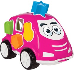 Jamara - Shape Car Educational Game pink