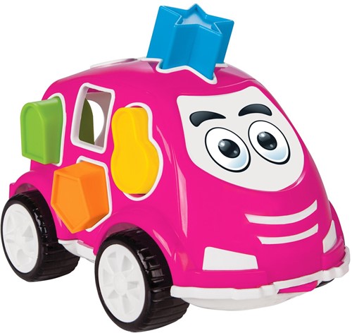 Jamara - Shape Car Educational Game pink