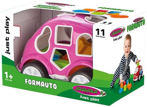 Jamara - Shape Car Educational Game pink-2