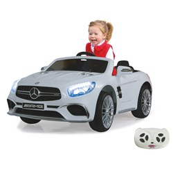 Jamara - Ride-on Mercedes-Benz AMG SL65 white 2,4GHz 12V