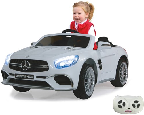 Jamara - Ride-on Mercedes-Benz AMG SL65 white 2,4GHz 12V