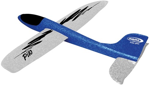 Jamara - Pilo Foam Hand Launch Glider EPP wing white fuselage blue