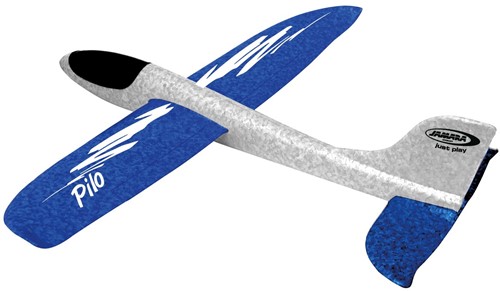 Jamara - Pilo Foam Hand Launch Glider EPP wing blue fuselage white