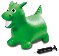 Jamara - Bouncing Animal  Dragon green with pump-3