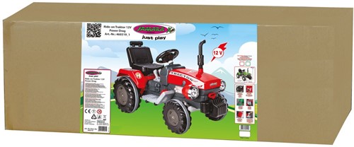 Jamara - Ride-on Tractor Power Drag red 12V-2