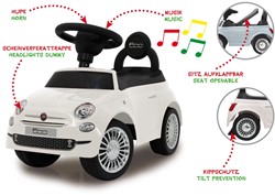 Jamara - Push Car Fiat 500 white