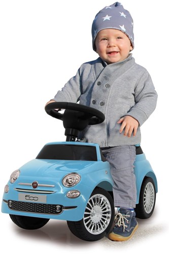 Jamara - Push Car Fiat 500 blue-3
