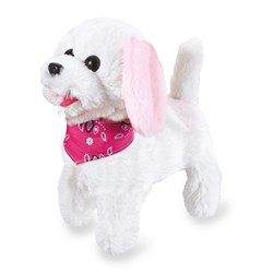 Jamara - Trixi RC Furry Dog white/pink 27MHz
