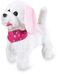 Jamara - Trixi RC Furry Dog white/pink 27MHz