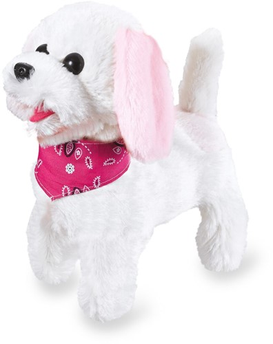Jamara - Trixi RC Furry Dog white/pink 27MHz
