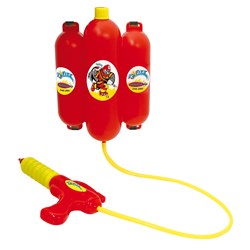 Jamara - Mc Fizz Water Gun with Tank Backpack 2,5L