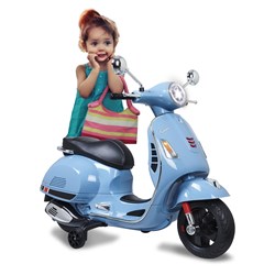 Jamara - Ride-on Vespa GTS 125 blue 12V