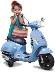 Jamara - Ride-on Vespa GTS 125 blue 12V