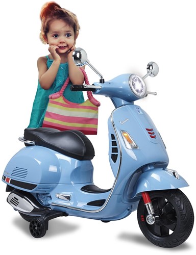 Jamara - Ride-on Vespa GTS 125 blue 12V