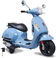 Jamara - Ride-on Vespa GTS 125 blue 12V-3