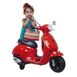 Jamara - Ride-on Vespa GTS 125 red 12V