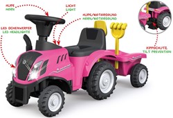 Jamara - Push-Car New Holland T7 Tractor pink