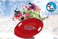 Jamara - Snow Play Round Snow Sledge 60cm red-3