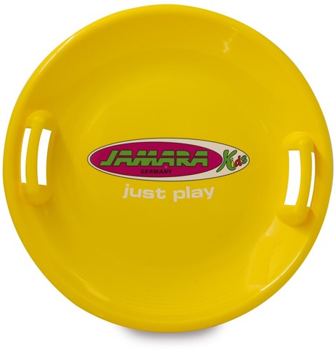 Jamara - Snow Play Round Snow Sledge 60cm yellow