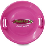 Jamara - Snow Play Round Snow Sledge 60cm pink