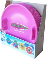 Jamara - Snow Play Round Snow Sledge 60cm pink-2