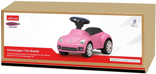 Jamara - Push Car VW Beetle pink-2