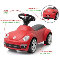 Jamara - Push Car VW Beetle red