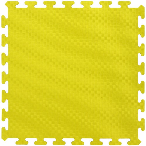 Jamara - Puzzle matts yellow 50 x 50 cm 4 pcs