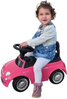 Jamara - Push-car Fiat 500 pink-3