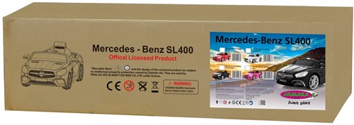 Jamara - Ride-on Mercedes-Benz SL 400 pink 12V-2