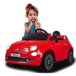 Jamara - Ride-on Fiat 500 red 12V