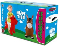 Jamara - Bouncing Animal  dog red with pump-2