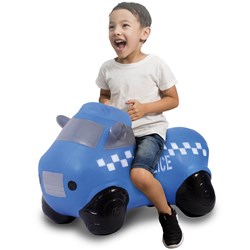 Jamara - Bouncing Car  Police Truck with pump
