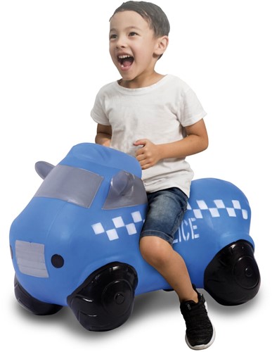 Jamara - Bouncing Car  Police Truck with pump