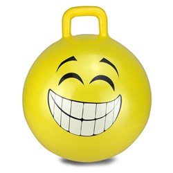 Jamara - Bouncing Ball Smile yellow 450mm
