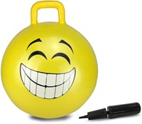 Jamara - Bouncing Ball Smile yellow 450mm-3