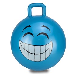 Jamara - Bouncing Ball Smile blue 450mm