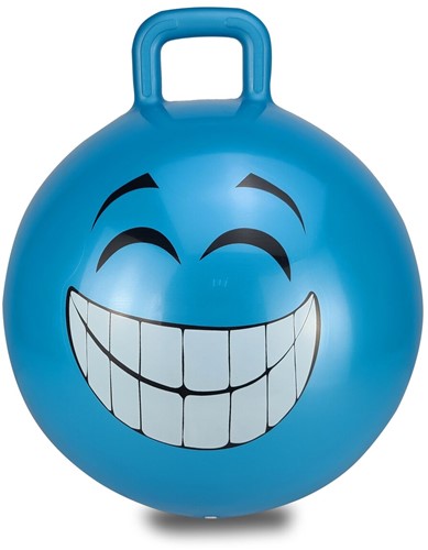 Jamara - Bouncing Ball Smile blue 450mm